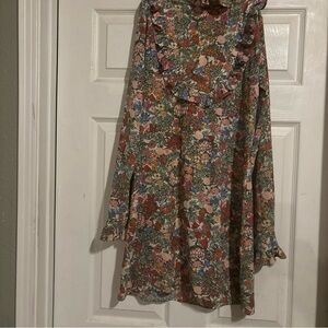 Top shop Floral Ruffle Women's dress